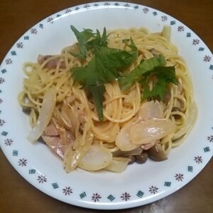 料理男子の爽やかクリームパスタ